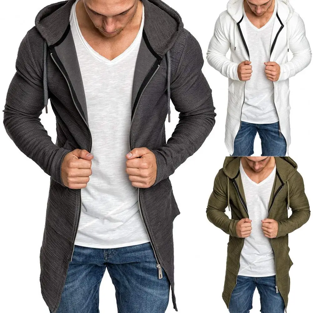 Men Jacket Terrific Swallowtail Spring Coat Breathable Spring Jacket  Anti-pilling Men Jacket for Daily Wear