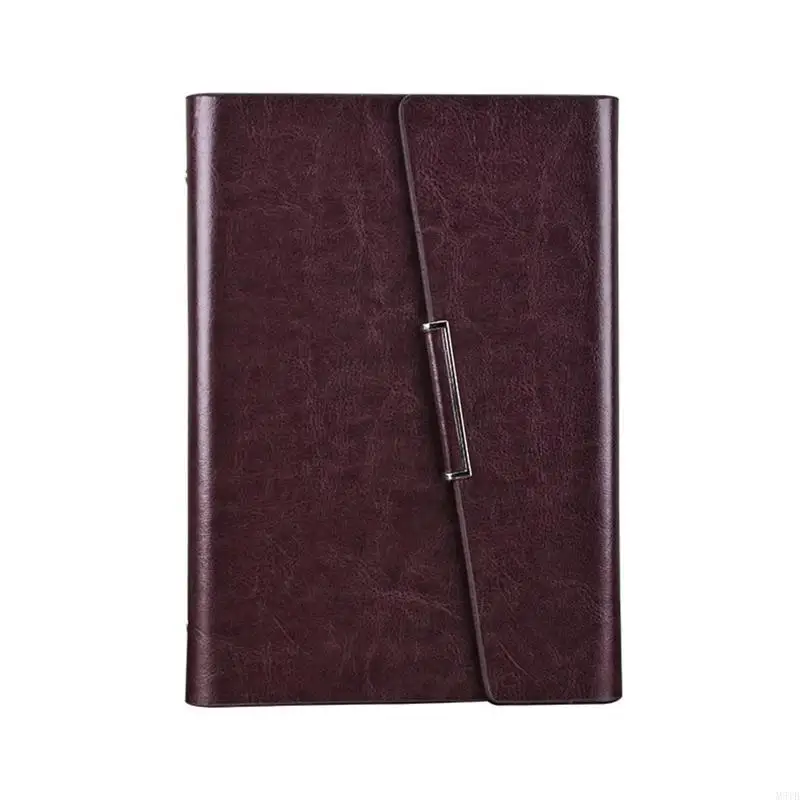 M5TB Binder Journal Notepad Slots Slots Pen Holder Lock Recilável