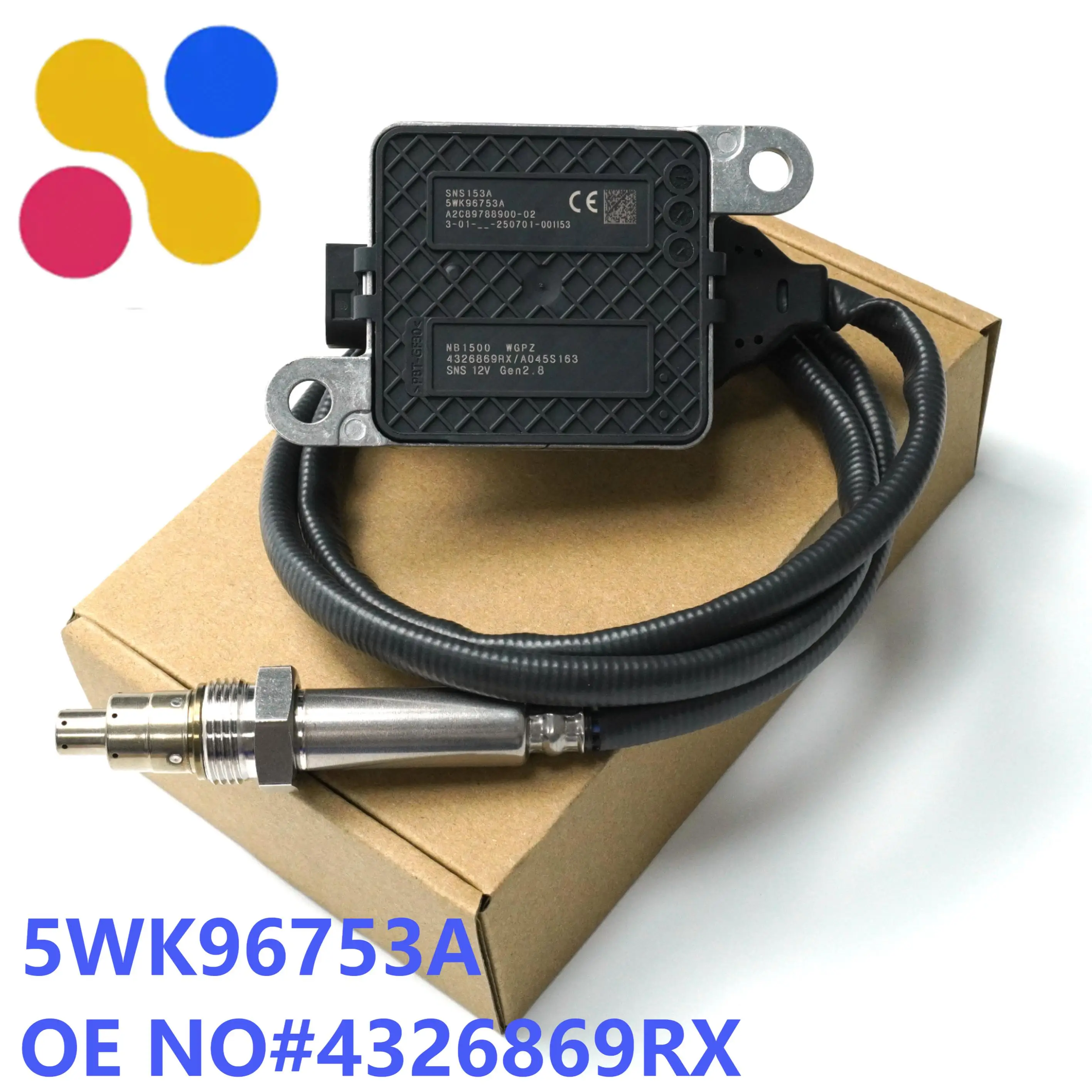 

5WK96753A 4326869RX Nitrogen Oxide NOX Sensor for Cummins ISB 6.7 ISB Freightliner Blue Bird 200 Ford Auto Parts