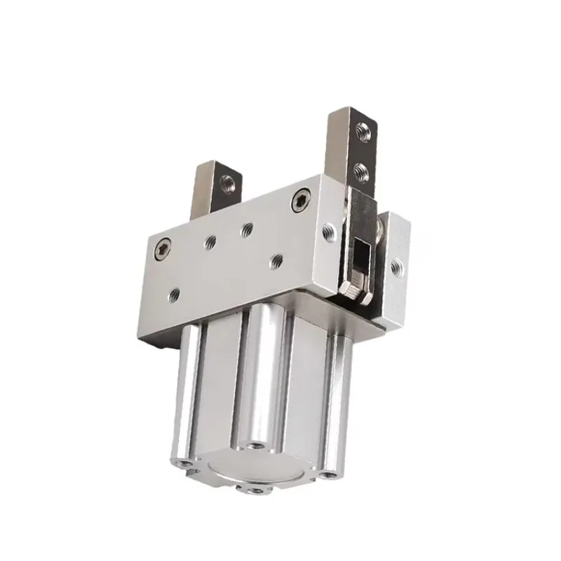 

Gear Type 180 Degree Fulcrum Open and Close Toggle Type Heavy-duty Finger Gripper Cylinder Claw MHT2-32D/40D/50D/63D