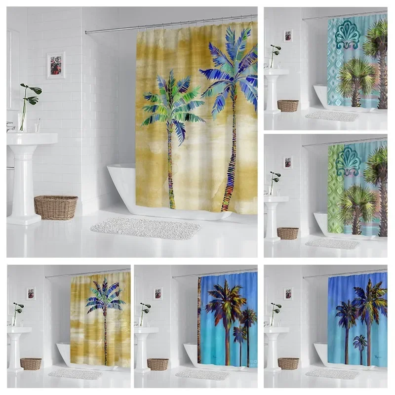 House hold waterproof fabric household shower curtain accessories shower curtain 240 * 200 home marine style shower curtain