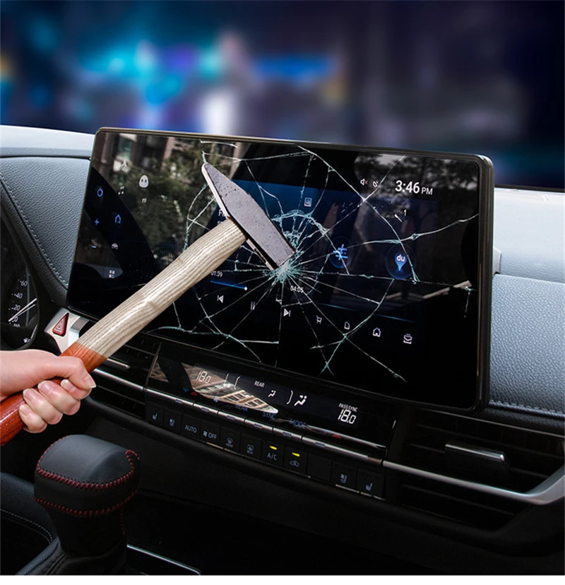 FOR TOYOTA SIENNA 2022 special navigation screen tempered film modified screen protection film explosion-proof New arrivals