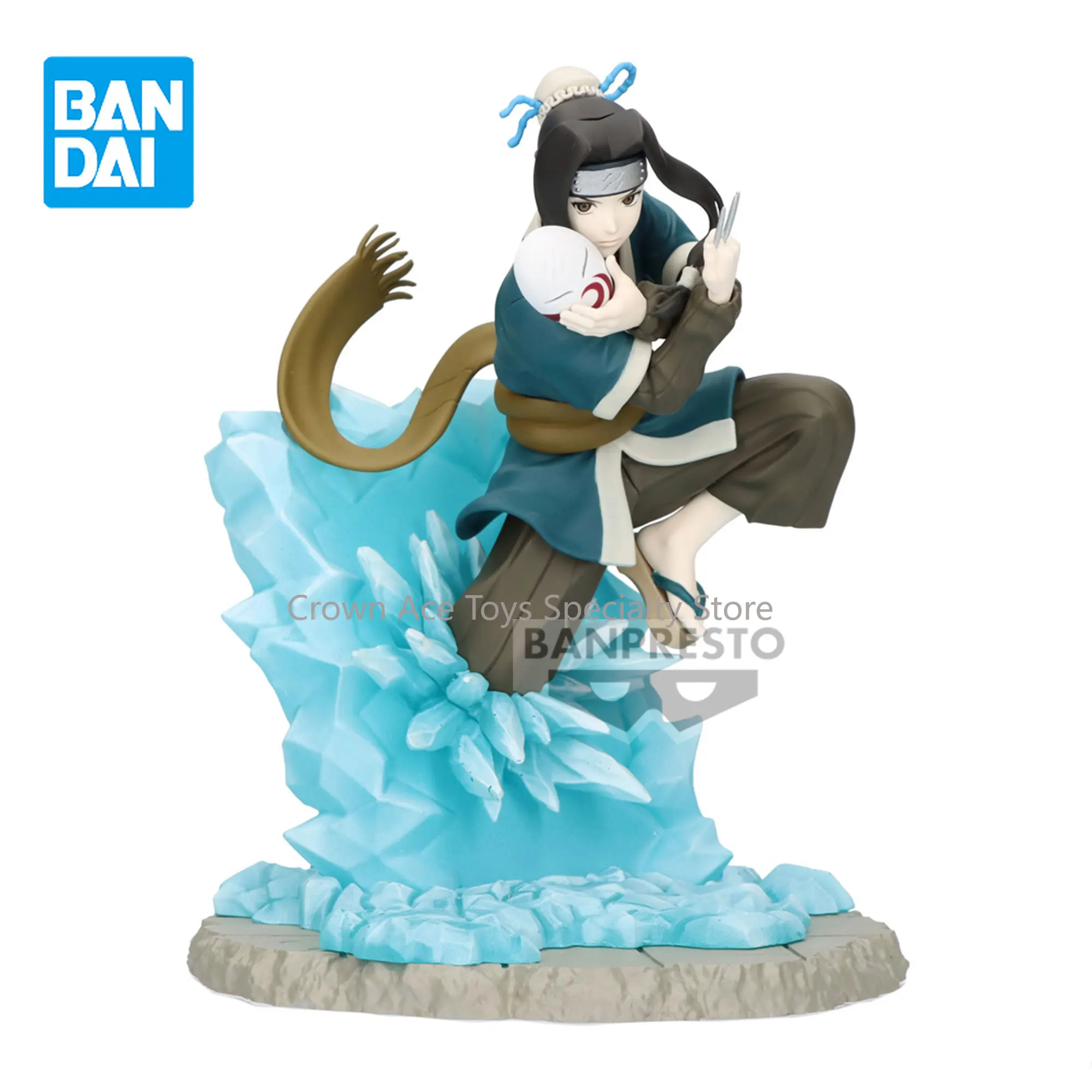 

Bandai Anime Figures Naruto Memorable Saga Haku Momochi Zabuza Action Figure Shippuden Trendy Toys For Boys Girls Birthday Gifts