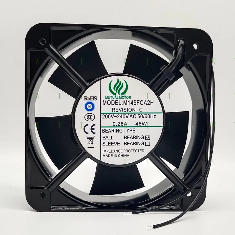 

Вентилятор осевой H 1 шт. для MUTUAL MOTOR M145FCA2H 200В/240В 0.28А 15050