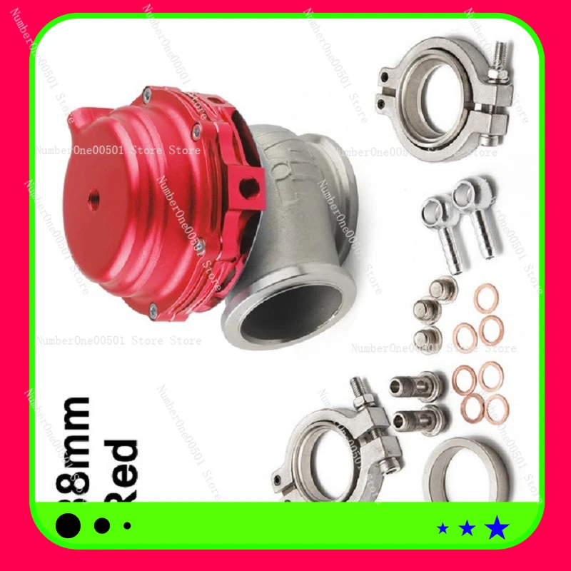 MVS 38mm External Turbo Wastegate Water Cooled Flange Kit Turbocharger Upgrade
