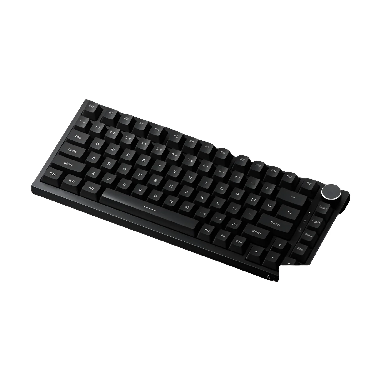 AJAZZ AK820 com fio com botões de volume rotativos, teclas hot-swap para teclados mecânicos de escritório e casa