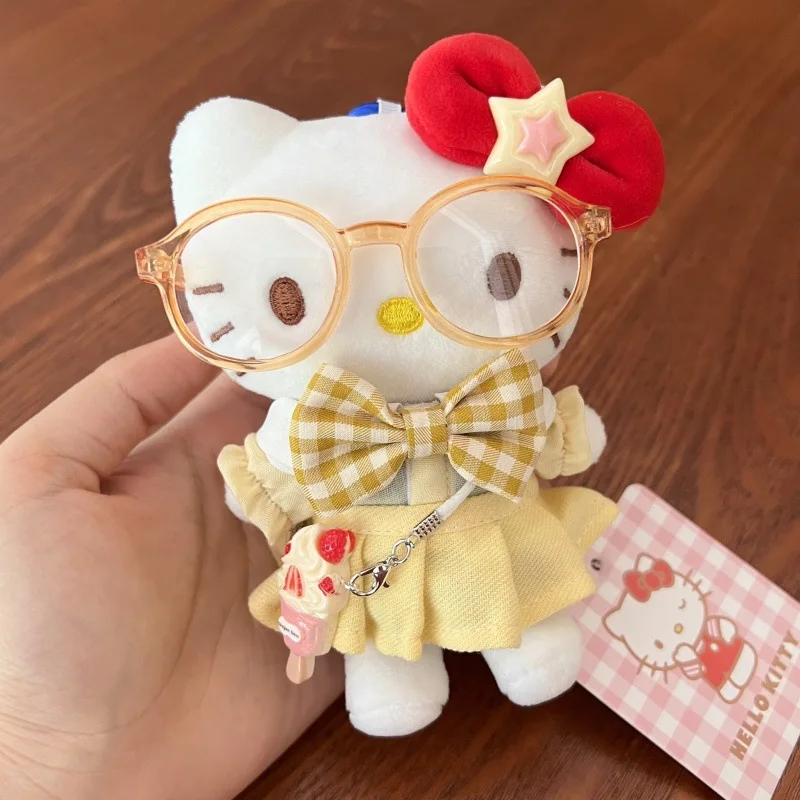 Sanrio Cartoon Hello Kitty Pluche Sleutelhanger Hanger Dagelijkse Rugzak Gepersonaliseerde Mode Accessoires Kinderfestival Geschenken