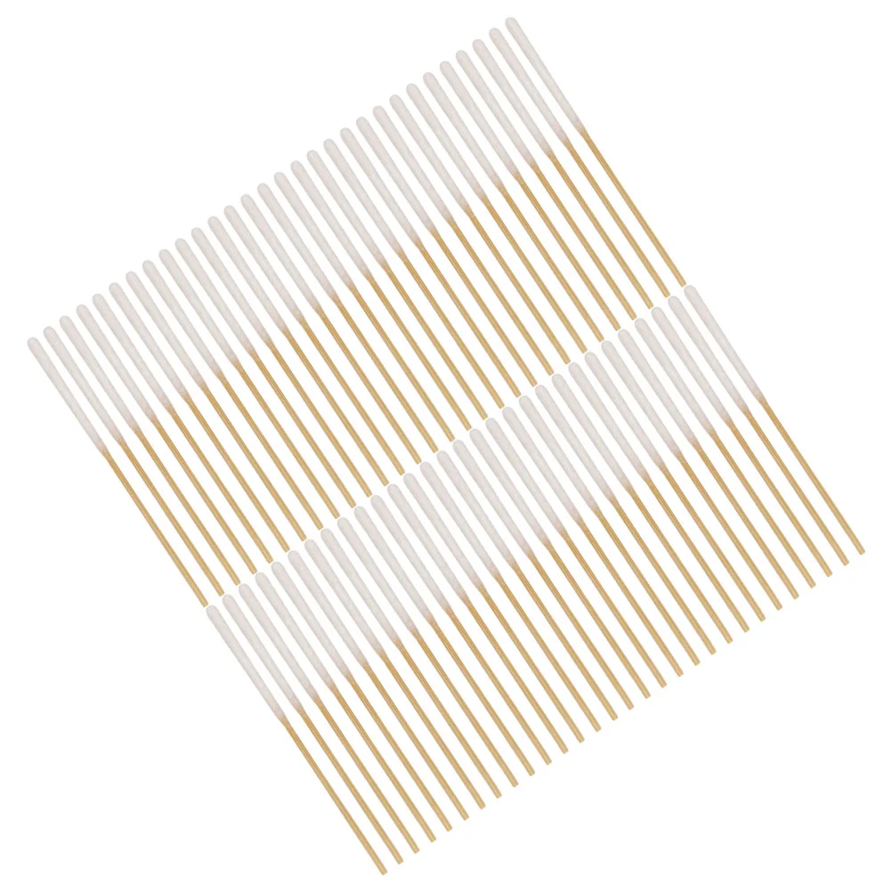 60 Pcs Beauty Applicator Cotton Swab Ear Cleaning Care Makeup Accessories Swabs for Bamboo