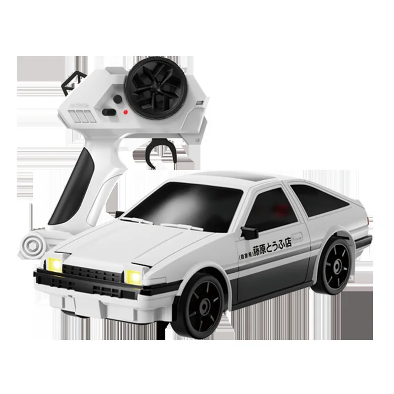 AE86 four-wheel drive drift car model children's gift simulation car model ornaments boys' toys wholesale toys