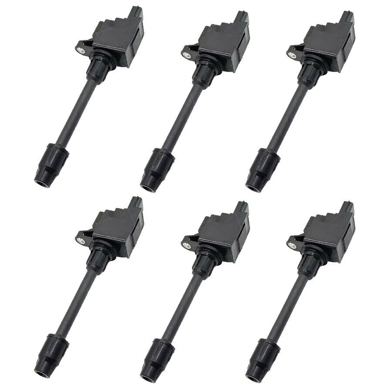 

6PCS Ignition Coil 22448-2Y005 22448-2Y007 22448-2Y001 22448-2Y000 22448-2Y006 For Nissan Maxima Infiniti 3.0 V6 VQ30DE