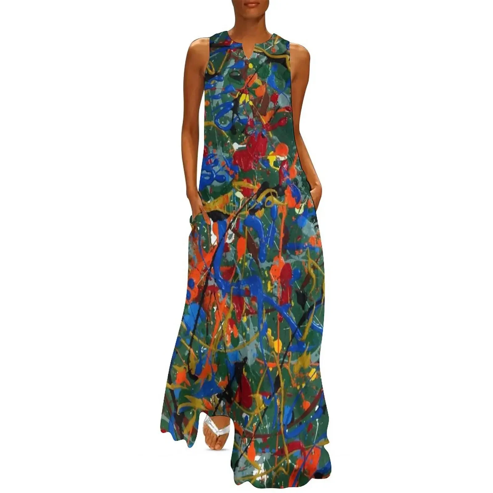 

Abstract #17 Long Dress Women's summer skirt long dress women summer women formal occasion dresses Long dress