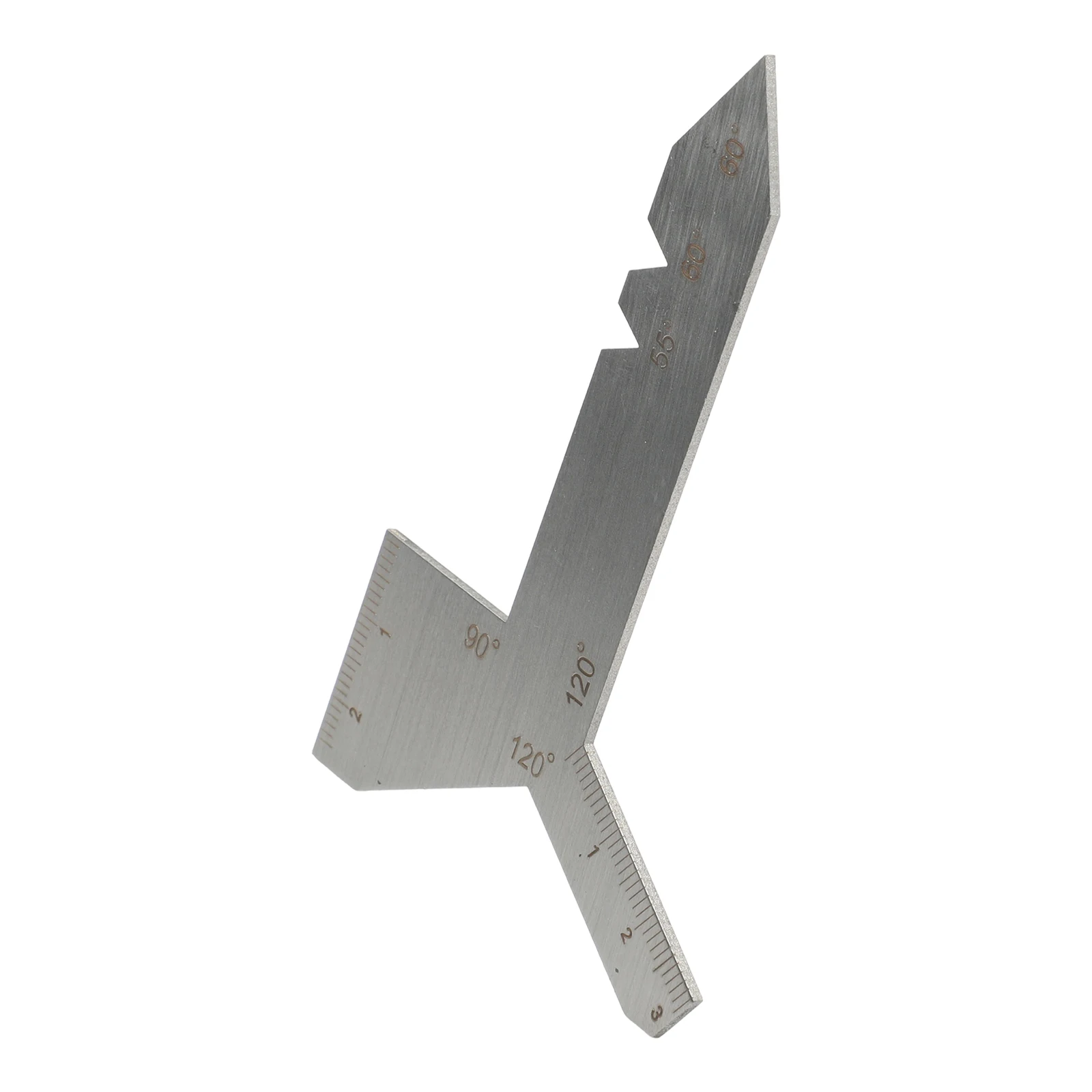 Drill Bit Angle Verification Gauge in Stainless Steel for Production Line Use Where 55 60 90 and 120 Degree Accuracy Is Required