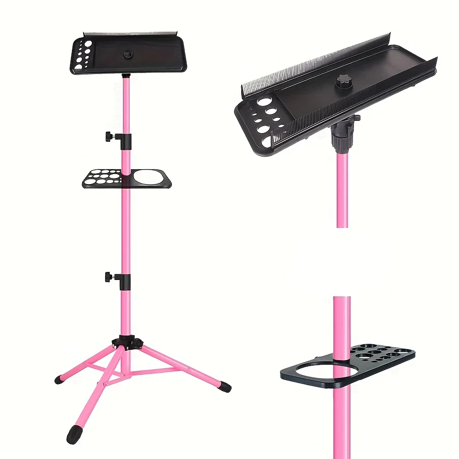 Adjustable Wig Stand Tripod with Tray