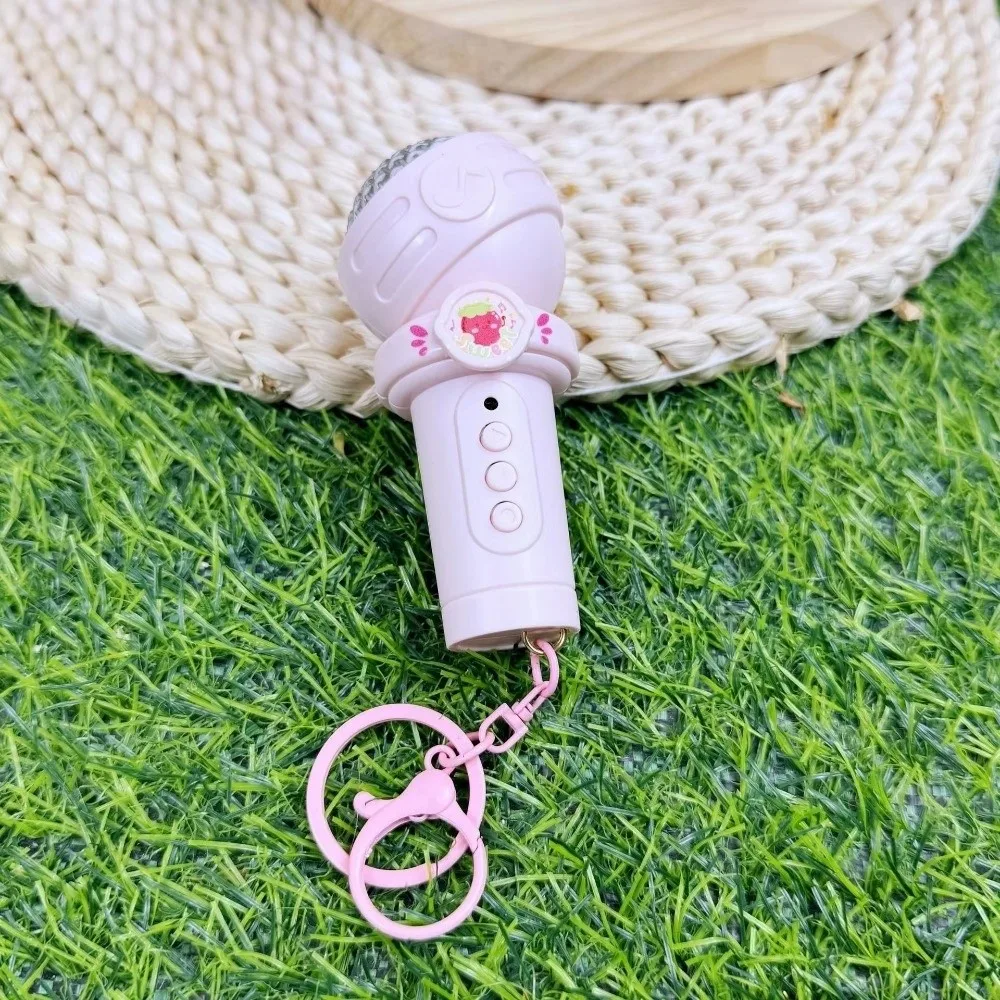 Multifunctional Recording Voice-Recording Microphone Keychain Compact Design Portable Design Voice Recorder Keyring Durability