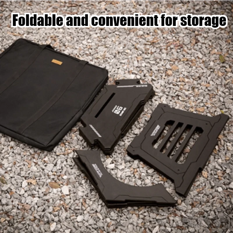 Outdoor Multifunctional Table Detachable Folding Portable Durable Barbecue Tables Strong Load-bearing Capacity Camping Supplies