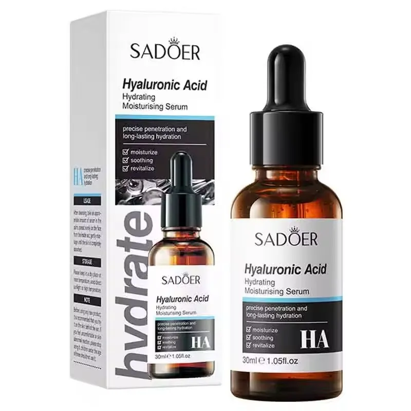 

Гиалуроновая кислота, ниацинамидная эссенция, уход за лицом, сужение пор, увлажняющая, антивозрастная, отбеливающая, сыворотка для лица, уход за кожей, 30 мл