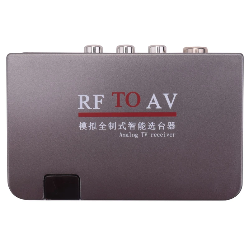 FULL-RF To AV Converter,Channel Selector,Booster,Cable TV To Projection TV,Video Port Supports Full System AC110-240V