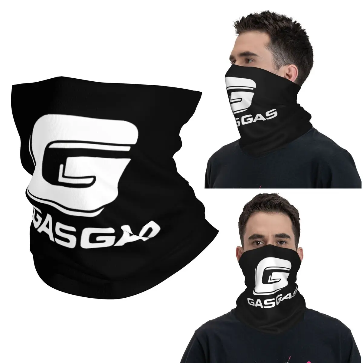 

G-Gasgas Motorbike Motorcycle Racing Bandana Neck Gaiter Printed Wrap Scarf Multifunction Balaclava Riding Unisex Adult Winter