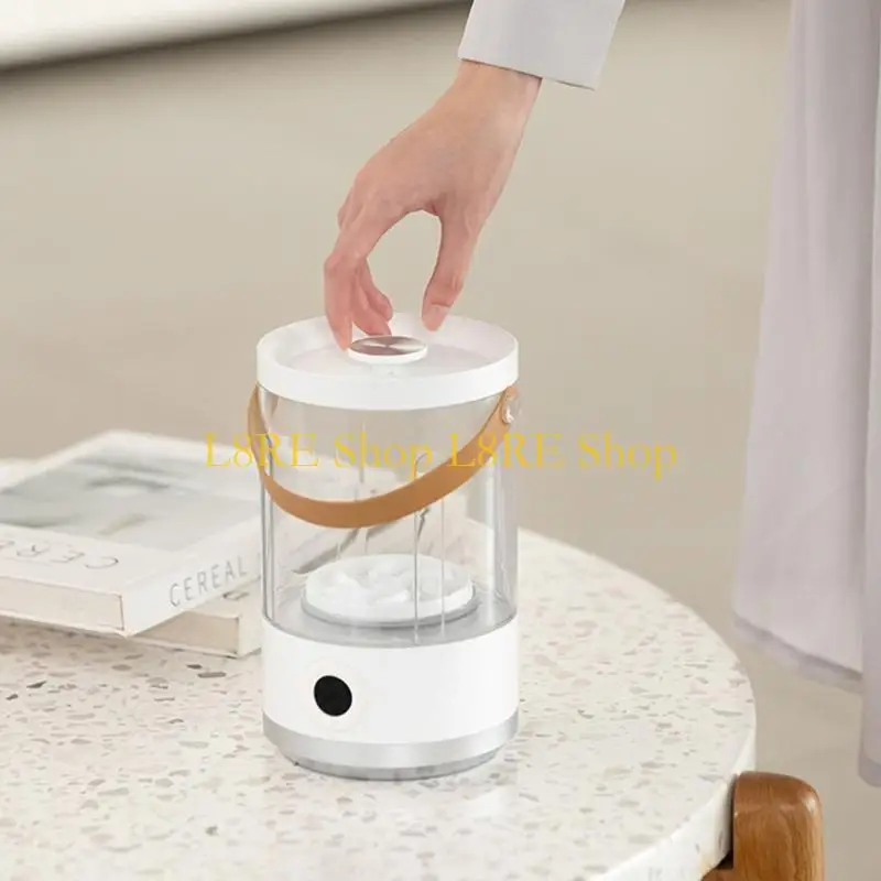 L8REポータブルワイヤレスミニワッシャーアンダーウェアのベビー服を掃除する4000mAh