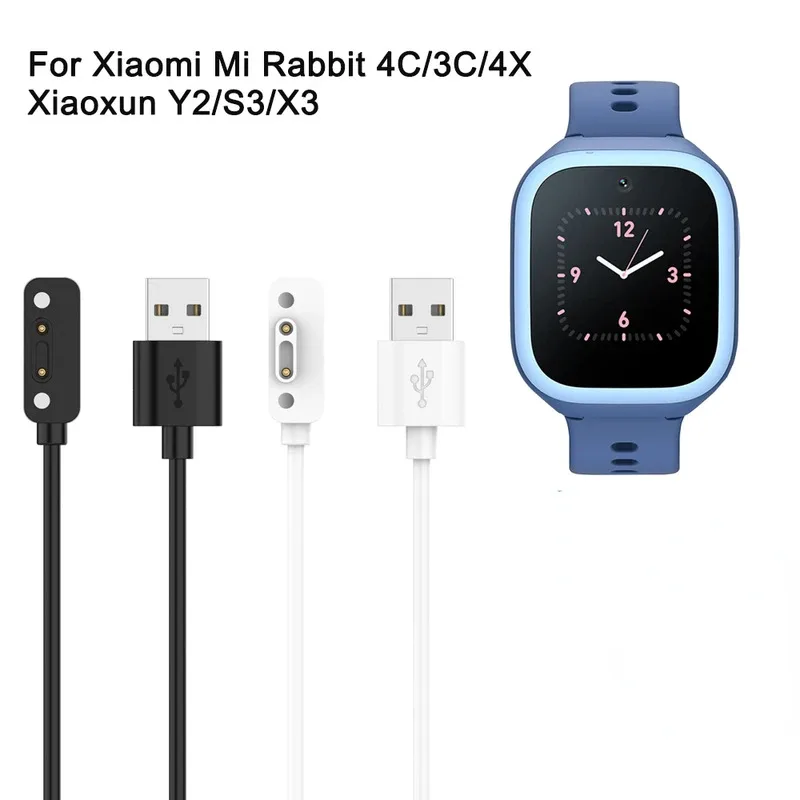 Быстрое зарядное устройство USB для детских часов Xiaomi Mi Rabbit 5C 4C/3C/4X Pro 2S 4Pro Xiaoxun Y2/S3/X3, зарядный кабель