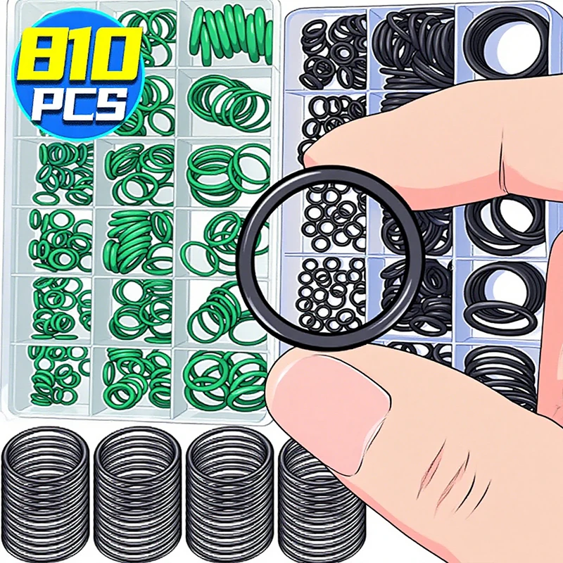 

Nitrile Sealing Rubber Washer Elastic Band O-ring Faucet Plumbing Gaskets Machine Universal Oring Machine Oil-resistant Gasket