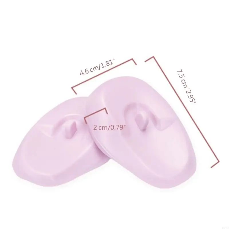 U0DE Tóc Nhuộm Che Silicon Bảo Vệ Tắm Bịt Mũ Làm Tóc