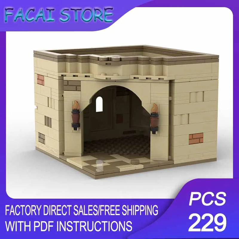 

Star Movie Model Moc Building Bricks Modular Corner Building Model Technology Blocks Christmas DIY Toy Construction Gifts