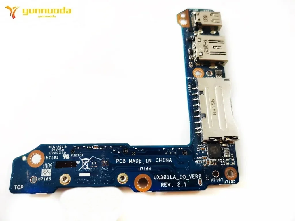 Original for ASUS UX301LA USB BOARD SSD IO BOARD UX301LA  IO  VER2  REV 2.1 tested good