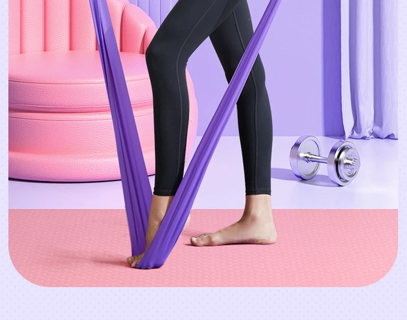 (2 Stück) Li-Ning Damen Yoga Widerstandsband Krafttraining Schulteröffnung Rückendehnung Spannseil AQTU403 AQTU405 – Detail 3