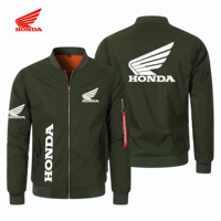 Men's Honda Racing Jacket, Trendy, Casual And Loose Motorcycle Jacket, Outdoor Sports, Oversized Custom Top Racing Team Clothing