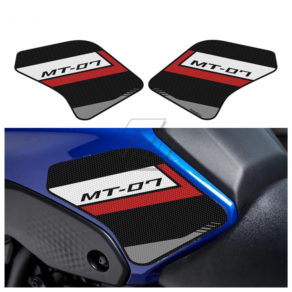 

For Yamaha MT-07 2021-2022 Sticker Motorcycle Accessorie Side Tank Pad Protection Knee Grip Mat