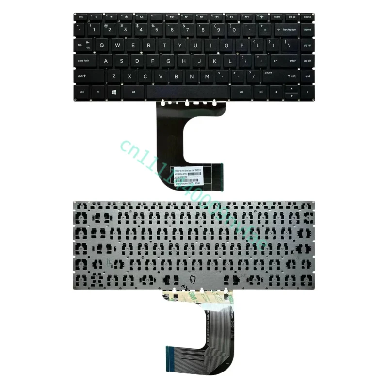 US for HP 14-AC 14-AF 14-AD 240 245 246 G4 340 346 348 G3 G4 TPN-l124 I119 I120 Laptop Keyboard 0.3
