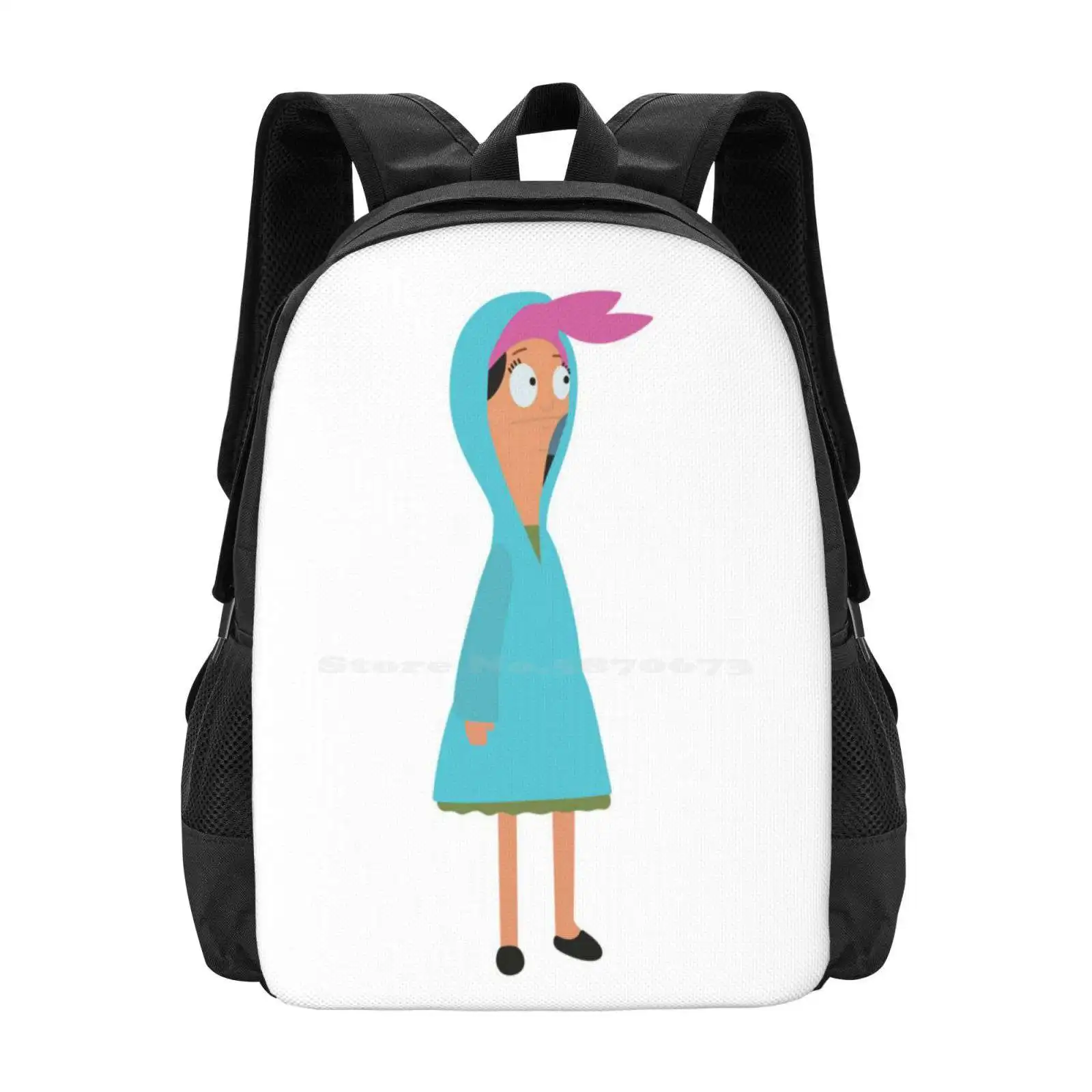 Windy Louise Hot Sale Schoolbag Backpack Fashion Bags Prime Usa Cartoon The Belchers Tina Gene Linda Louise