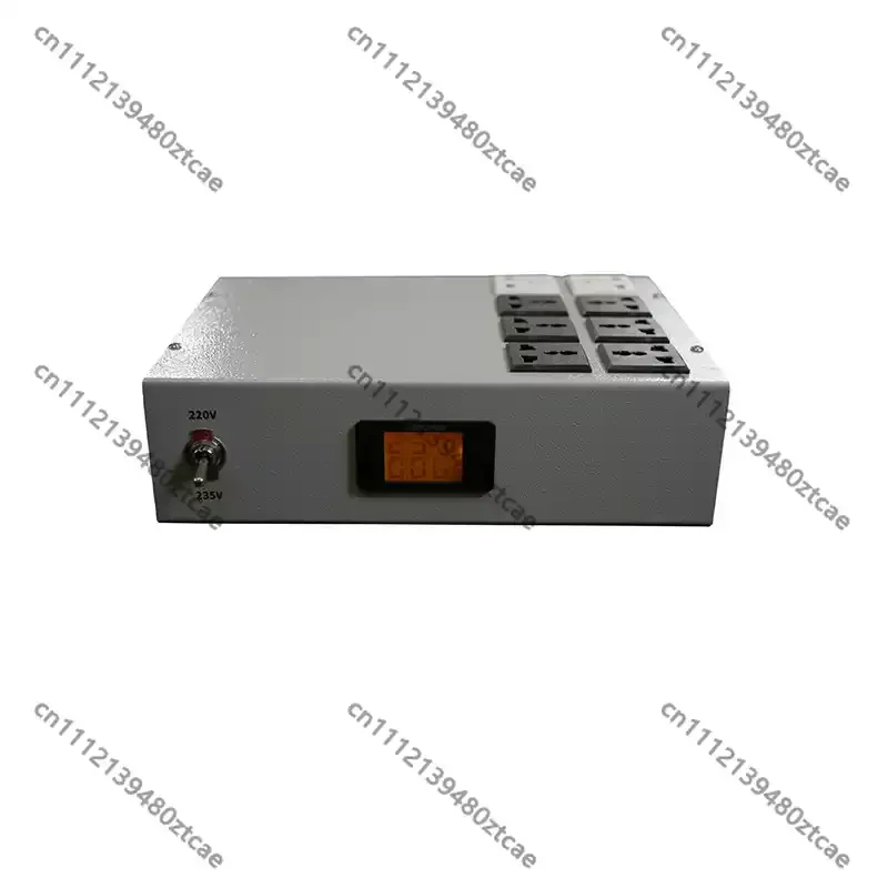 1000W Copper Winding Isolation Transformer Power Filter 220V 110V 8 Outlets HIFI Audio Purifier DIY