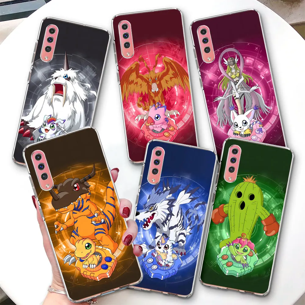 

Милый чехол Digimon Beatbreak для Samsung Galaxy A06 A07 A50 A50s A05s A20 A30 A05 A20s A30s A02s A03, прозрачный чехол для телефона из ТПУ