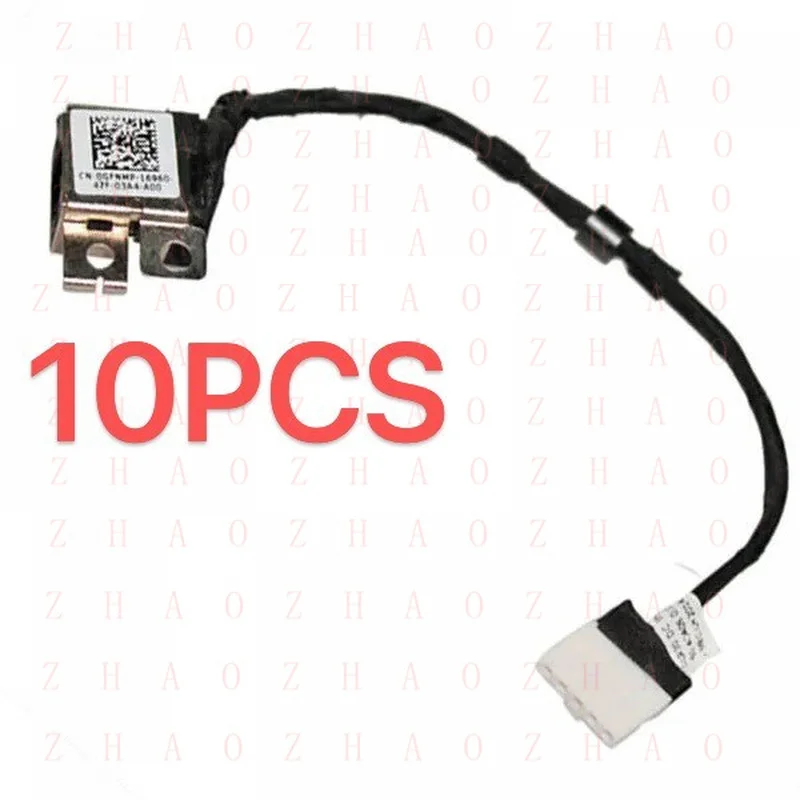 L+ 10X For Dell Latitude 3340 3350 Laptop DC Power Jack Charging Cable Socket GFNMP