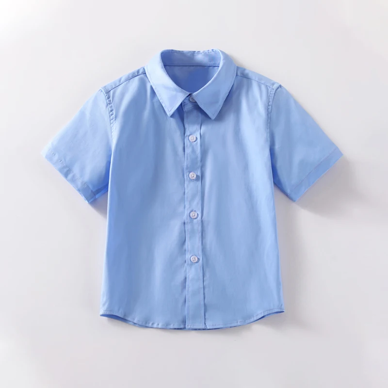 NIGO Children's Blue Short Sleeved Casual Shirt #nigo36114