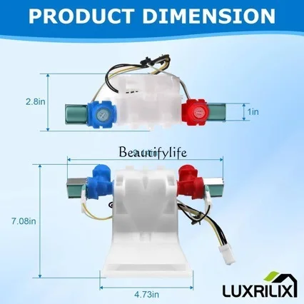 W10144820 Washing machine inlet valve accessories W10311458 W10140911 AC120V