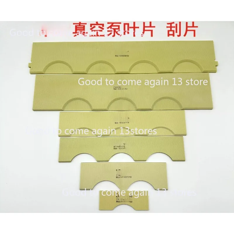 1set Wear Resistant Vacuum Pump Vanes Blades For SV100B SV300B SV630B SV630F Rotary Vane Pump Replacement Blades