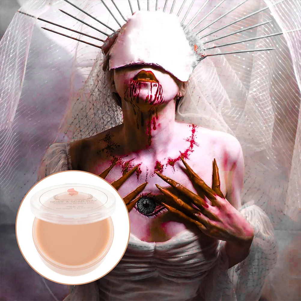 특수 효과 메이크업 왁스 가짜 흉터 상처용 현실적인 전문가급 피부 안전 포뮬러 코스튬 파티 및 할로윈용