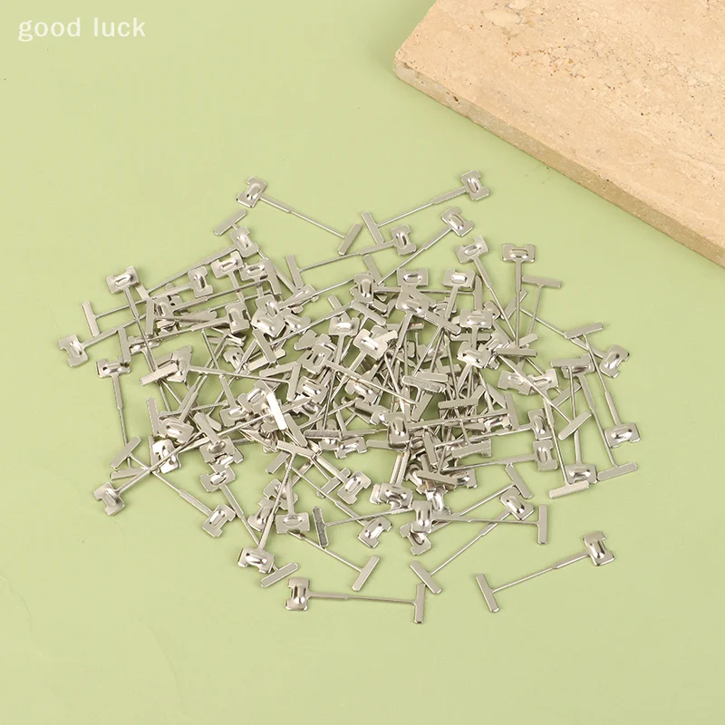 100Pcs 0.9MM 1.5MM Floor Wall Replace Steel Needle Nails Tile Leveling System Ceramic Leveler Construction Toolsruction Tool