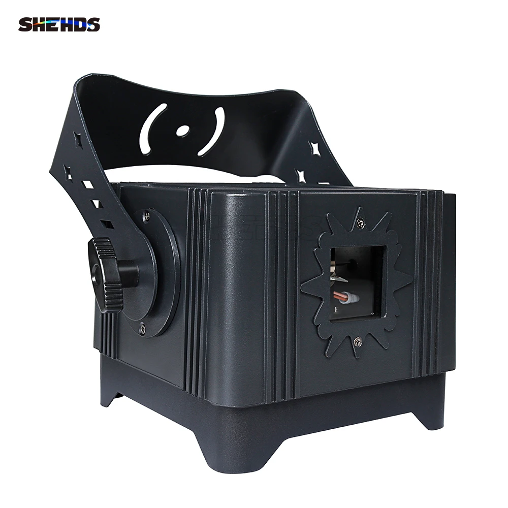 SHEHDS NEW Waterproof IP65 3000mW RGB Full Color Scanning Animation Light for Church Wedding Party Bar In/Outdoor Lighting Event