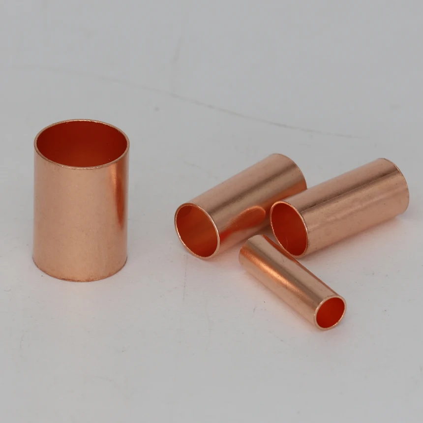 GT 1/1.5/2.5/4/6/10/16/25/35/50mm2 銅電線ケーブルパスコネクタチューブスプライスジョイントスリーブフェルールラグ圧着端子