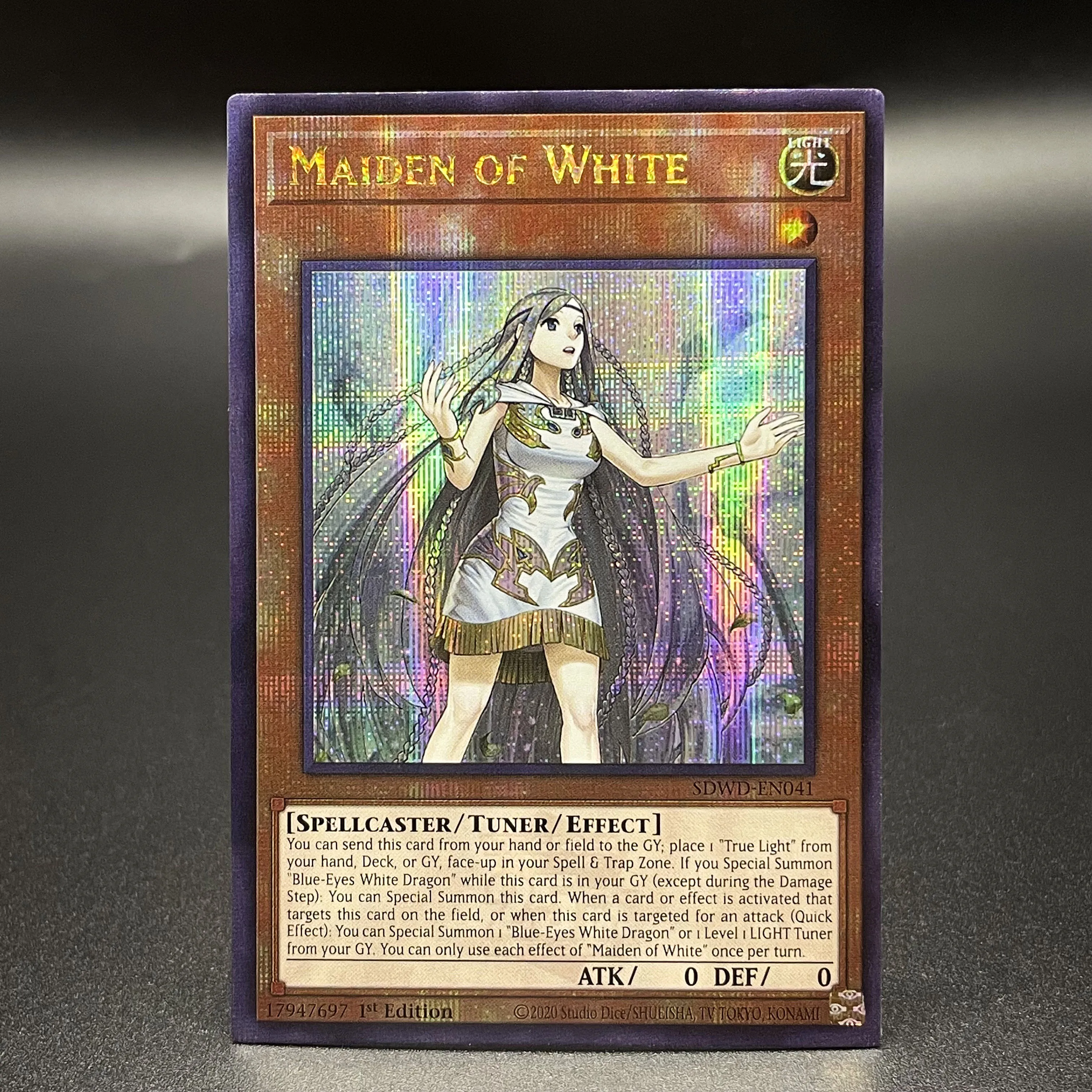 Yu-Gi-Oh! QCSCR Collection DIY Proxy Cards Maiden of White Primite Lordly  Lode Non-Original Collection Card - AliExpress 26