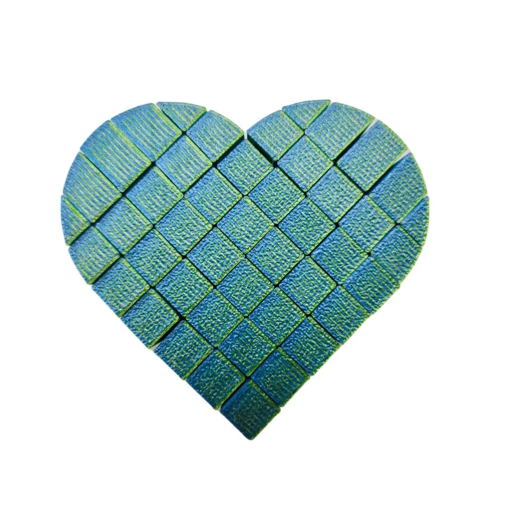 

Fractal 3D Printed Pixel Heart Gifts AntiAnxiety Creativity Heart Fidget Funny Portable Heart Shape Sensory Valentine's Day