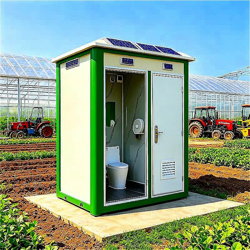 Customizable Container Toilet 20ft Mobile Restroom with Optional Layout for Construction Event Customized Portable Toilet