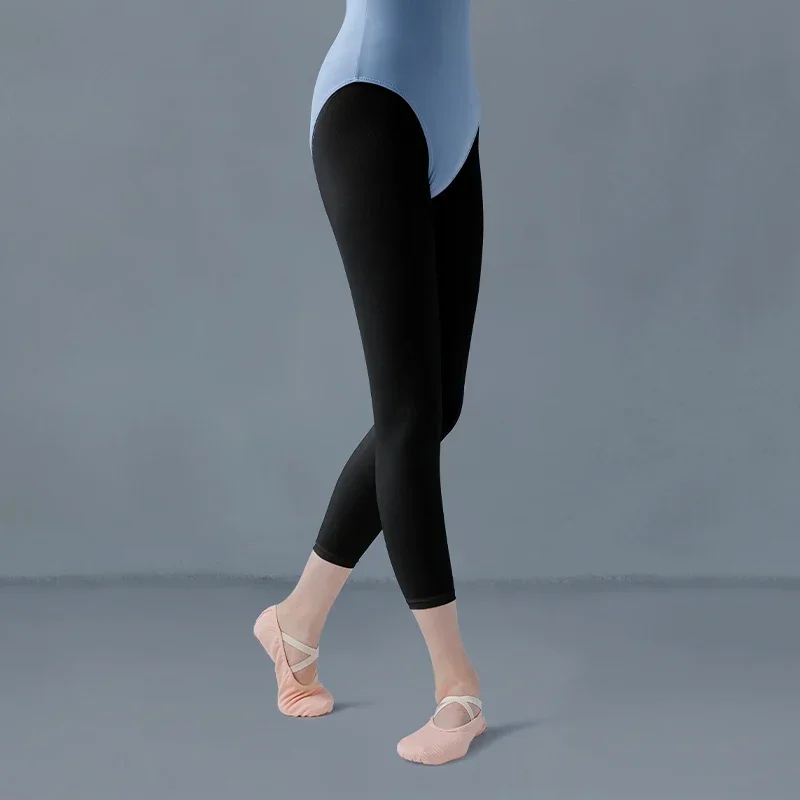 Collant da balletto ragazze bambini rosa nono collant Leggings da ballo per bambini collant da ballo sottili estivi