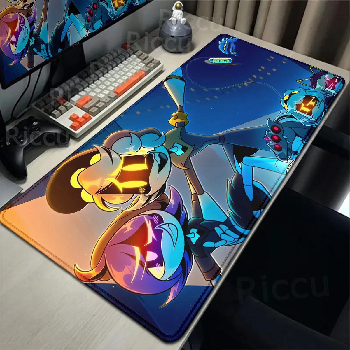 Large Mousepad Desktop Office Decoration Mat N Rubber Cushion Uzi Gaming Accessories Xxl V Murder PC Antislip Mouse Pad Drones J