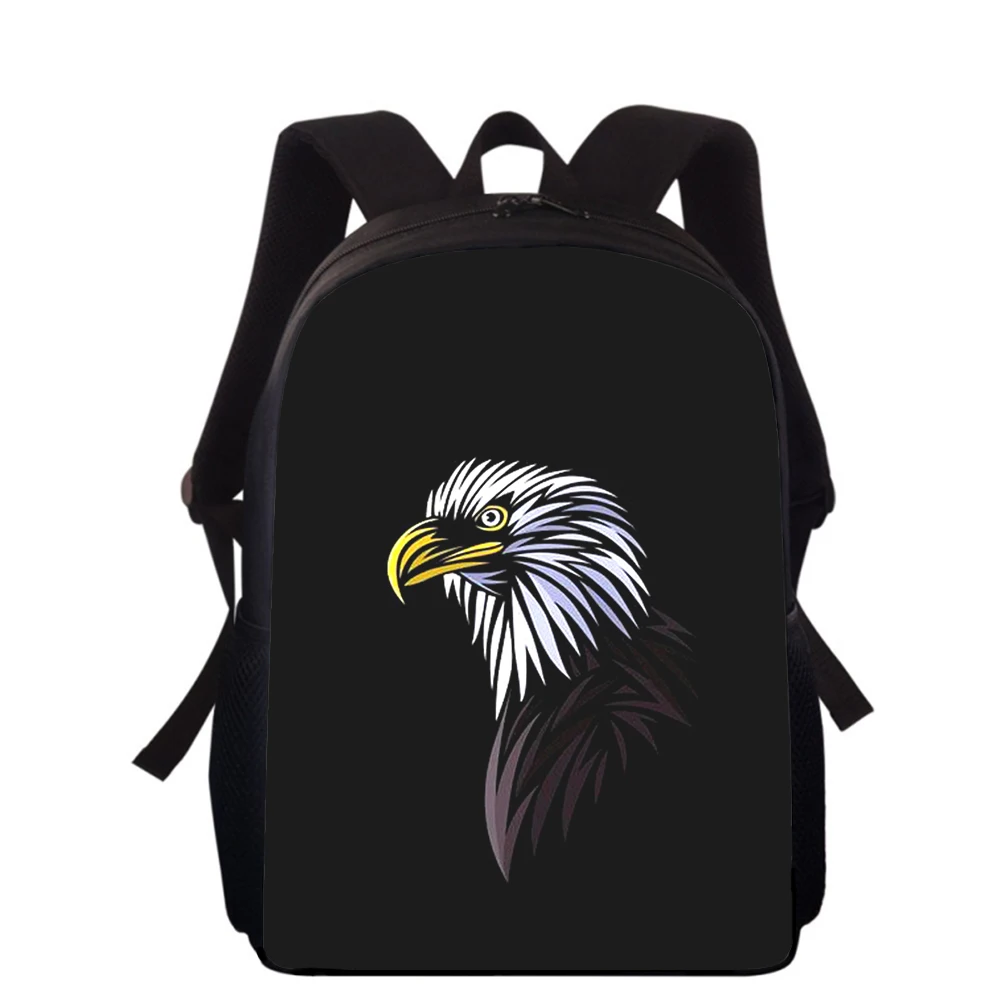 eagle painting 16" 3D Print Kids Backpack Primary School Bags for Boys Girls Back Pack Students School Book Bags