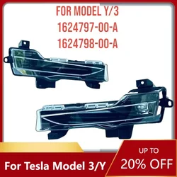 For Tesla Model 3/Y Fog Light LEFT Front Bumper Lamp Anti-Fog Light 1624797-00-A 1624798-00-A 1624797 1624798 High Quality OEM